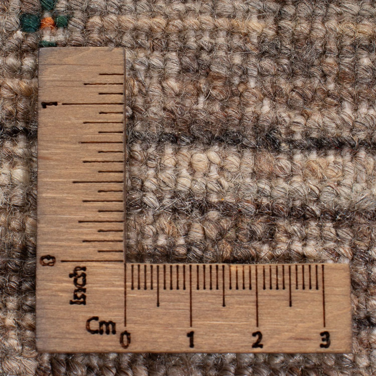 Gabbeh-matta - Loribaft Persian - 307 x 228 cm - mörk beige