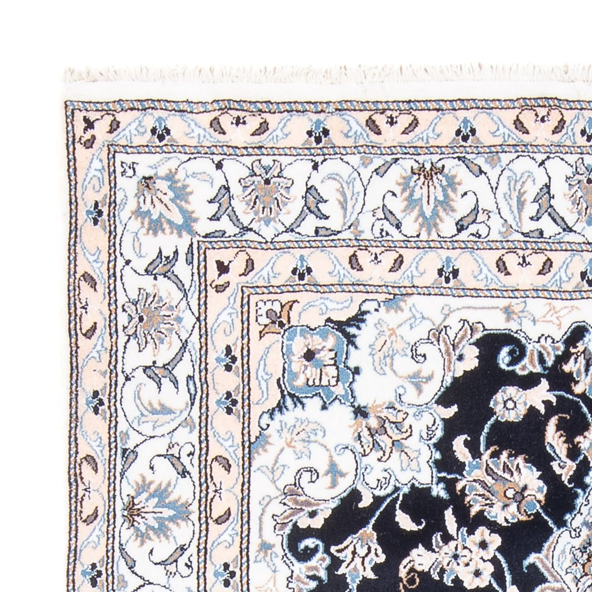 Persisk matta - Nain - Royal - 202 x 145 cm - mörkblå