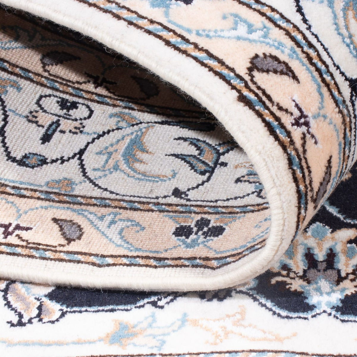 Persisk matta - Nain - Royal - 202 x 145 cm - mörkblå