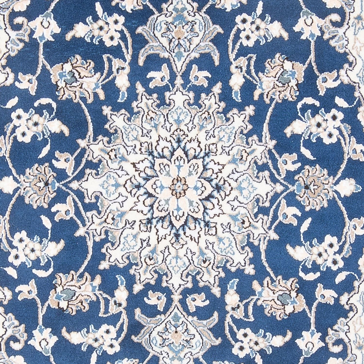 Persisk matta - Nain - Royal - 196 x 147 cm - mörk kamel