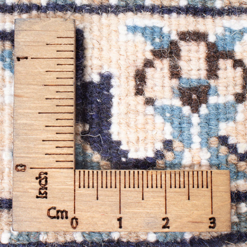 Persisk matta - Nain - Royal - 196 x 147 cm - mörk kamel