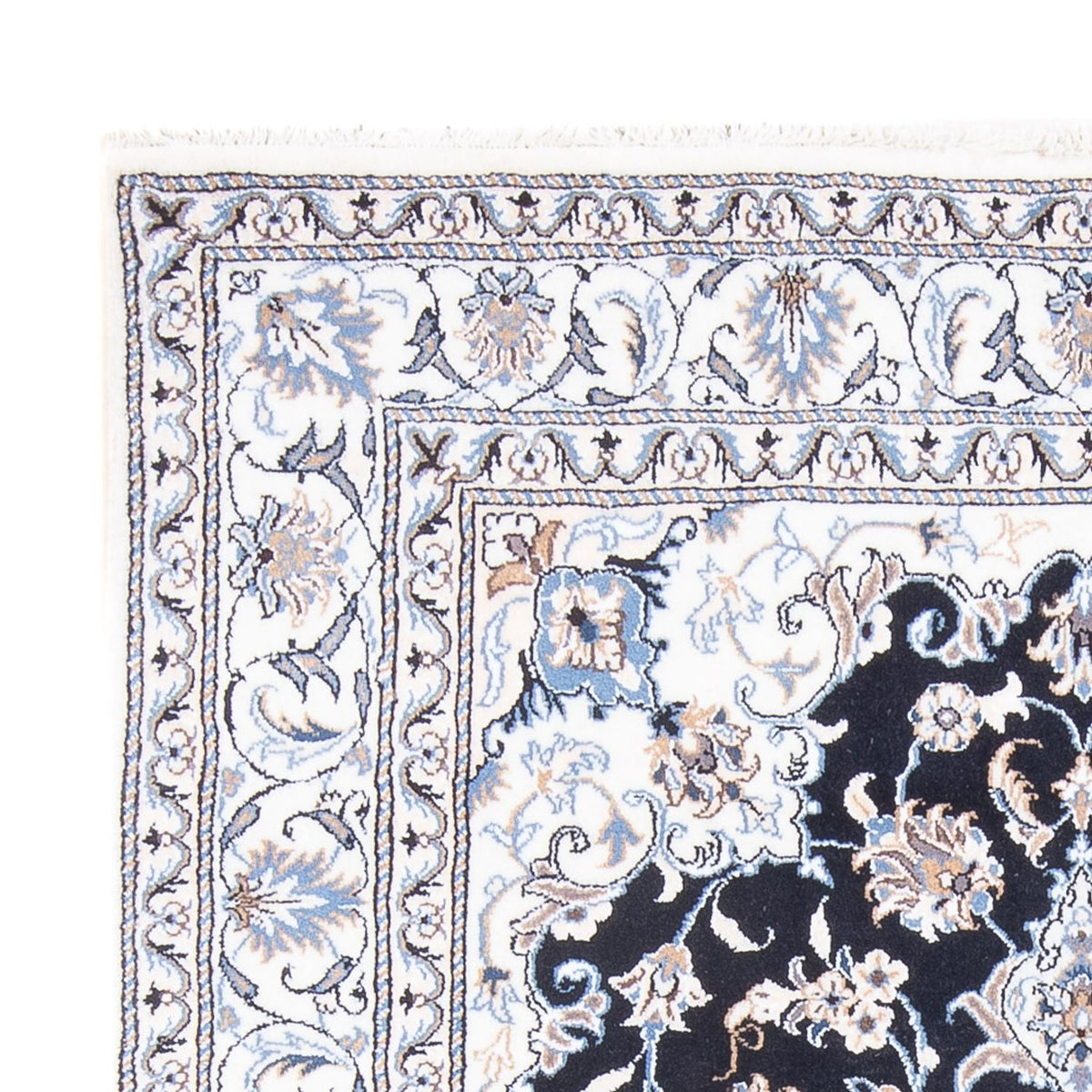 Persisk matta - Nain - Royal - 210 x 145 cm - mörkblå