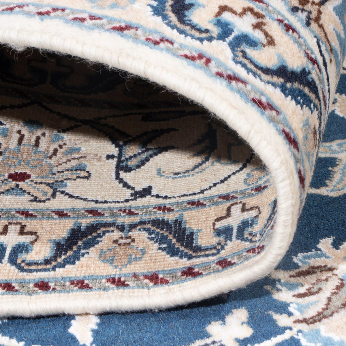 Persisk matta - Nain - Royal - 206 x 149 cm - blå