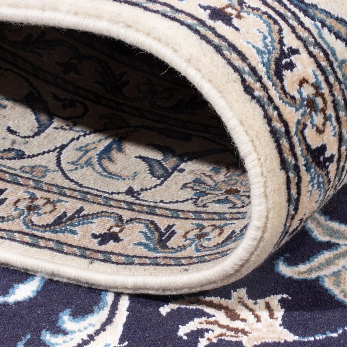 Persisk matta - Nain - Royal - 213 x 149 cm - mörkblå