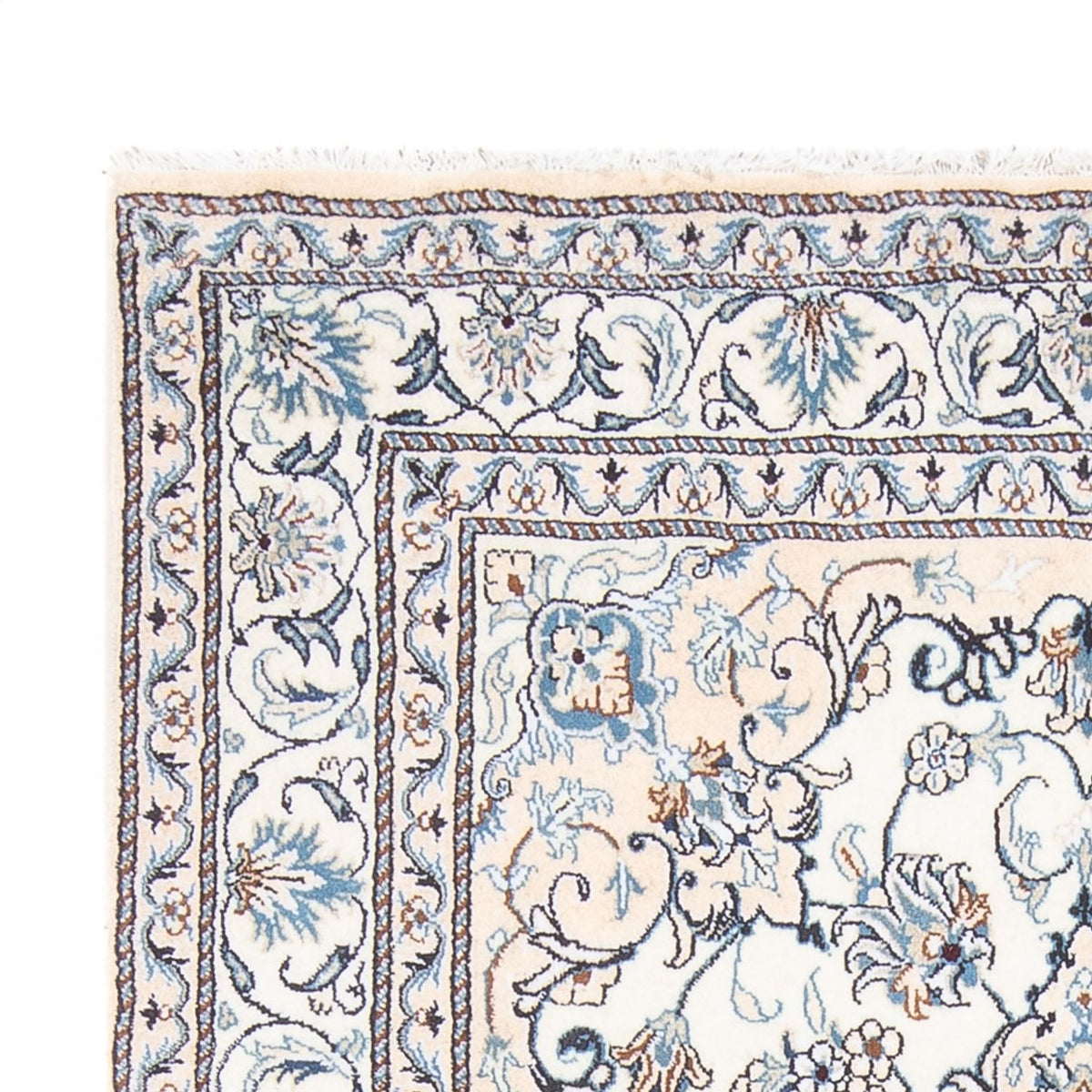 Persisk matta - Nain - Royal - 210 x 146 cm - grädde