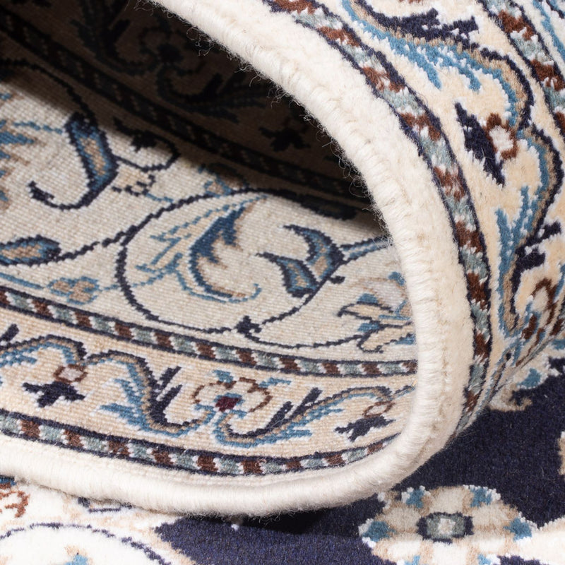 Persisk matta - Nain - Royal - 200 x 155 cm - mörkblå