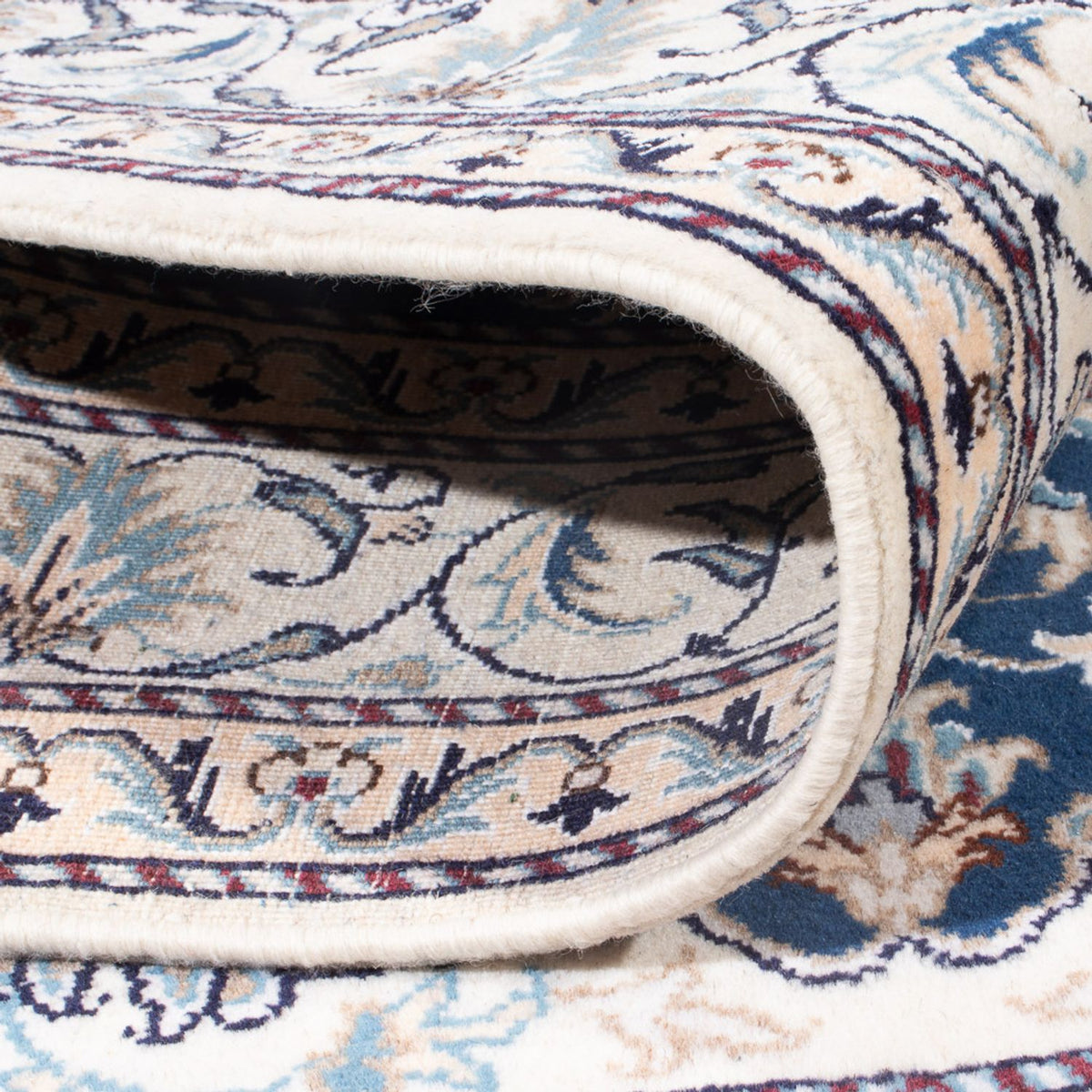 Persisk matta - Nain - Royal - 203 x 146 cm - blå