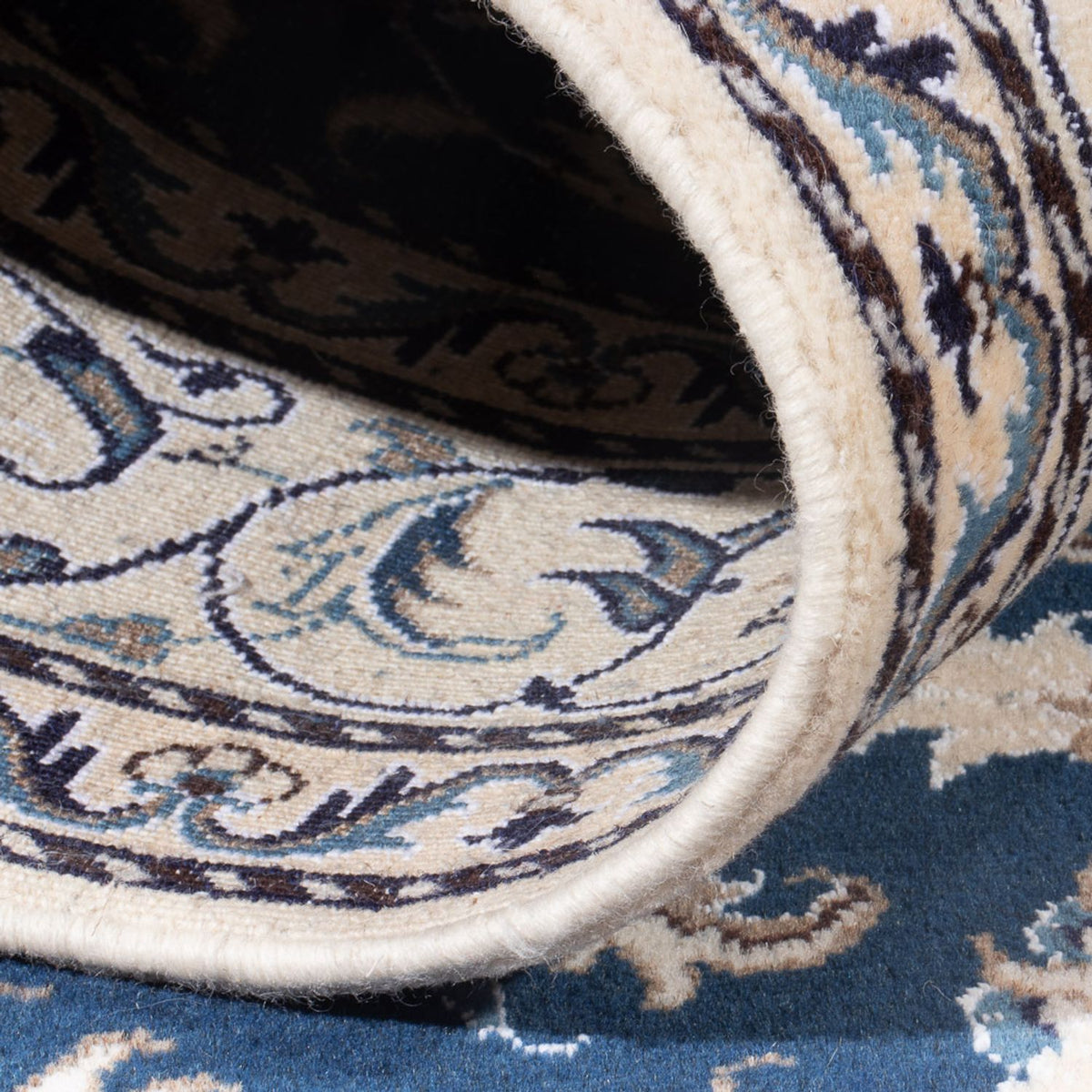 Persisk matta - Nain - Royal - 203 x 149 cm - blå