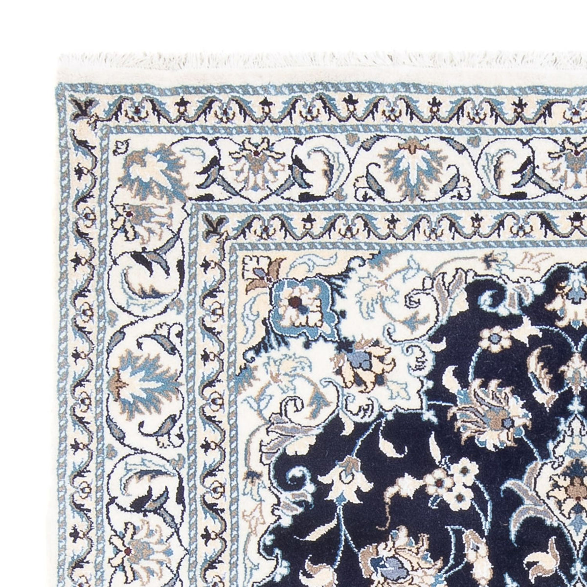 Persisk matta - Nain - Royal - 202 x 156 cm - mörkblå