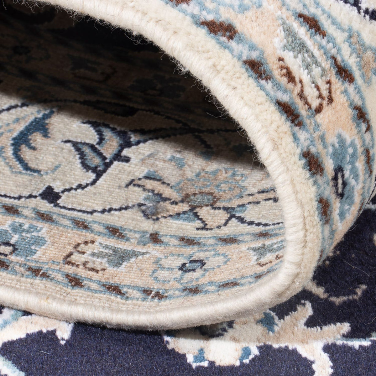 Persisk matta - Nain - Royal - 209 x 149 cm - mörkblå