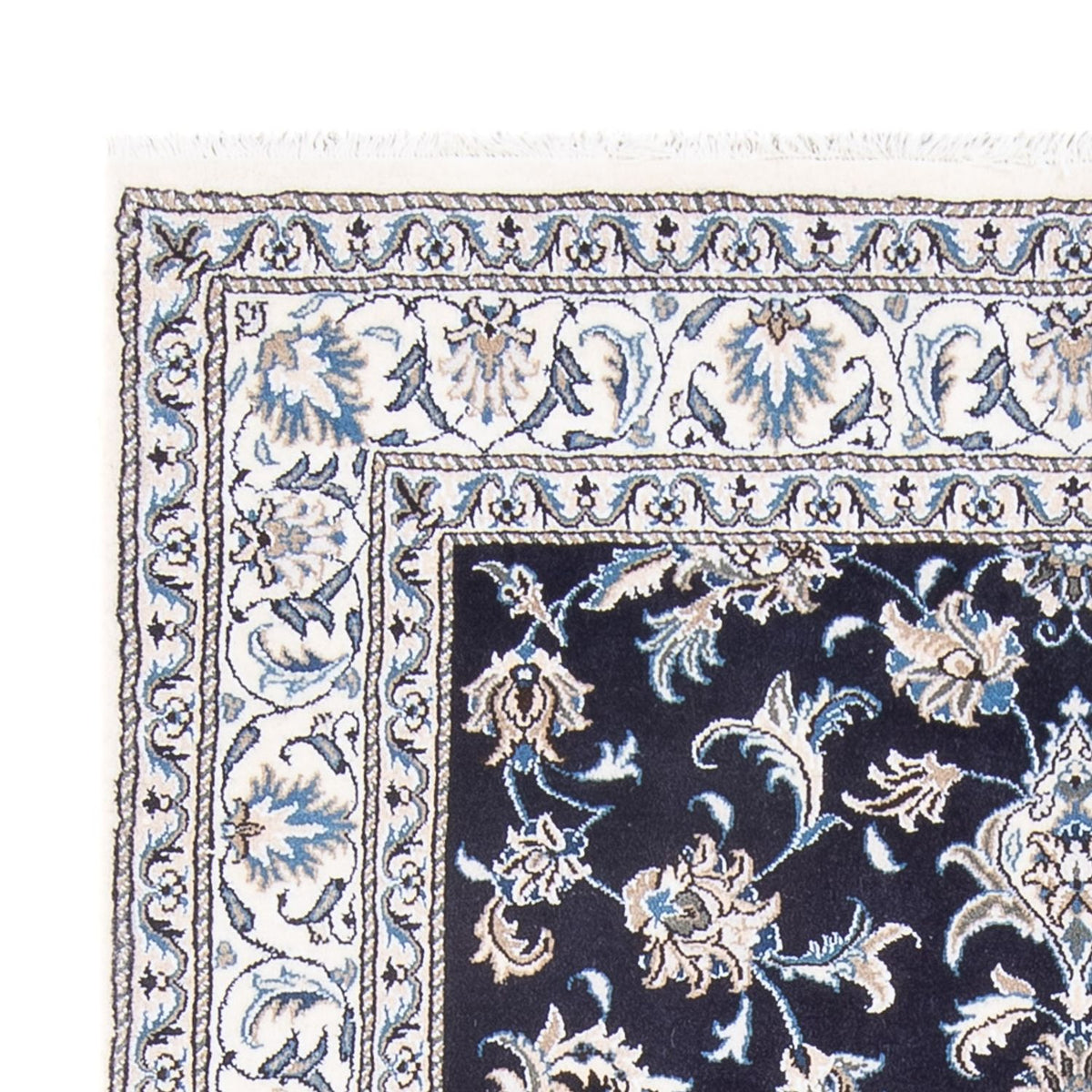 Persisk matta - Nain - Royal - 212 x 146 cm - mörkblå