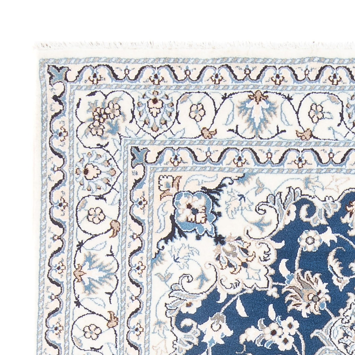 Persisk matta - Nain - Royal - 196 x 147 cm - blå