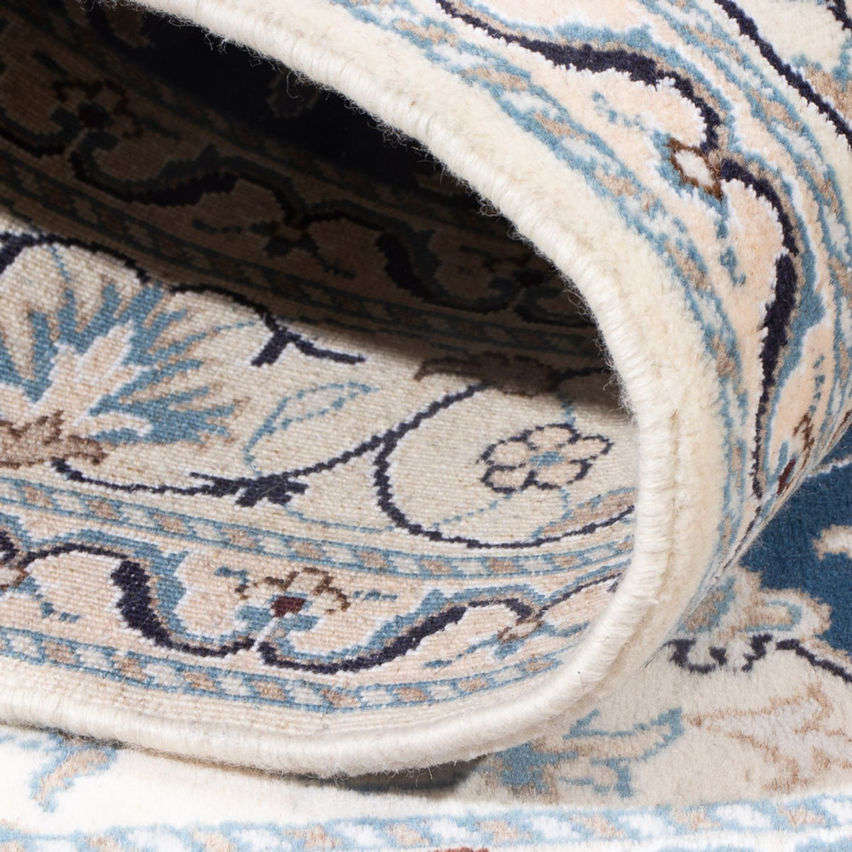 Persisk matta - Nain - Royal - 196 x 147 cm - blå