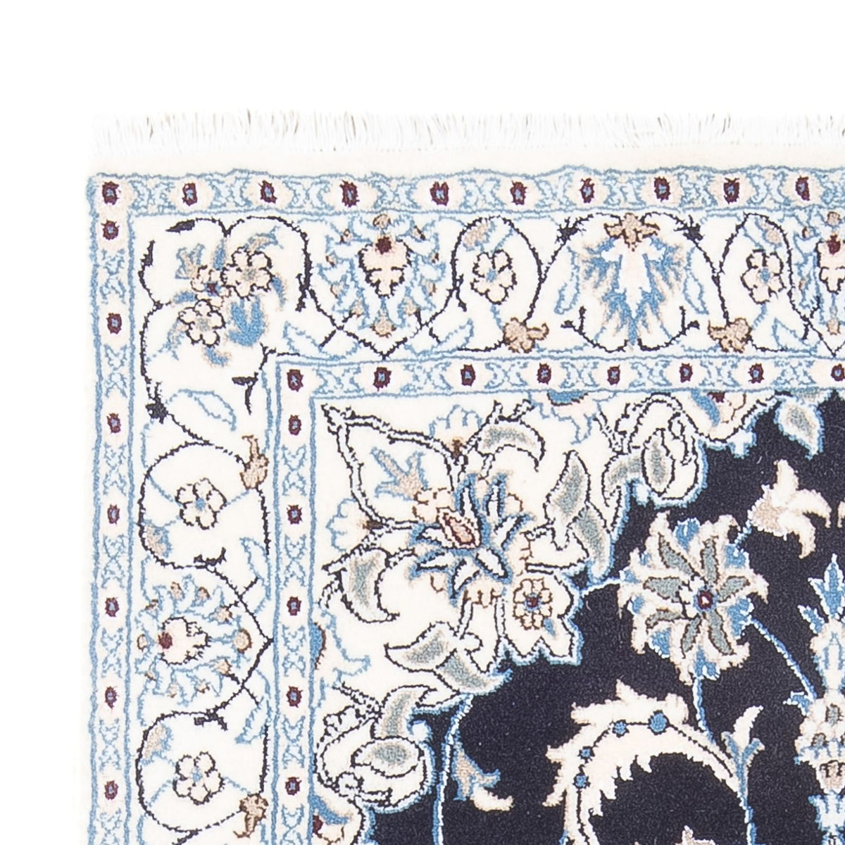 Persisk matta - Nain - 200 x 115 cm - mörkblå