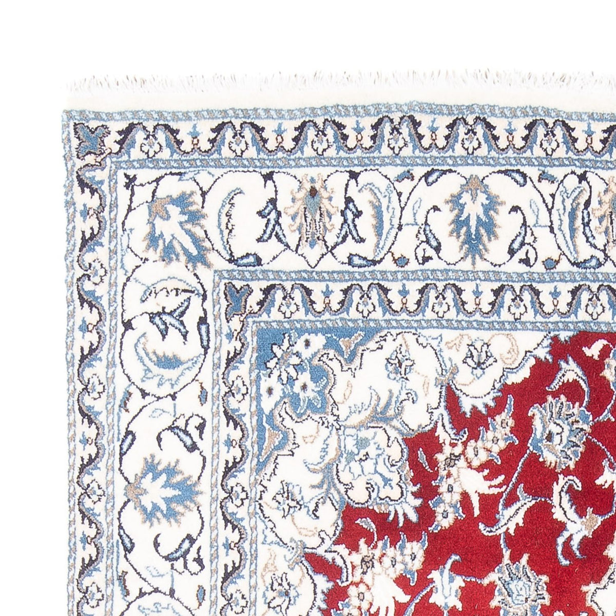 Persisk matta - Nain - 234 x 161 cm - röd