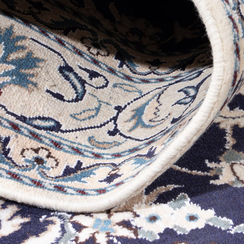 Persisk matta - Nain - 226 x 167 cm - mörkblå