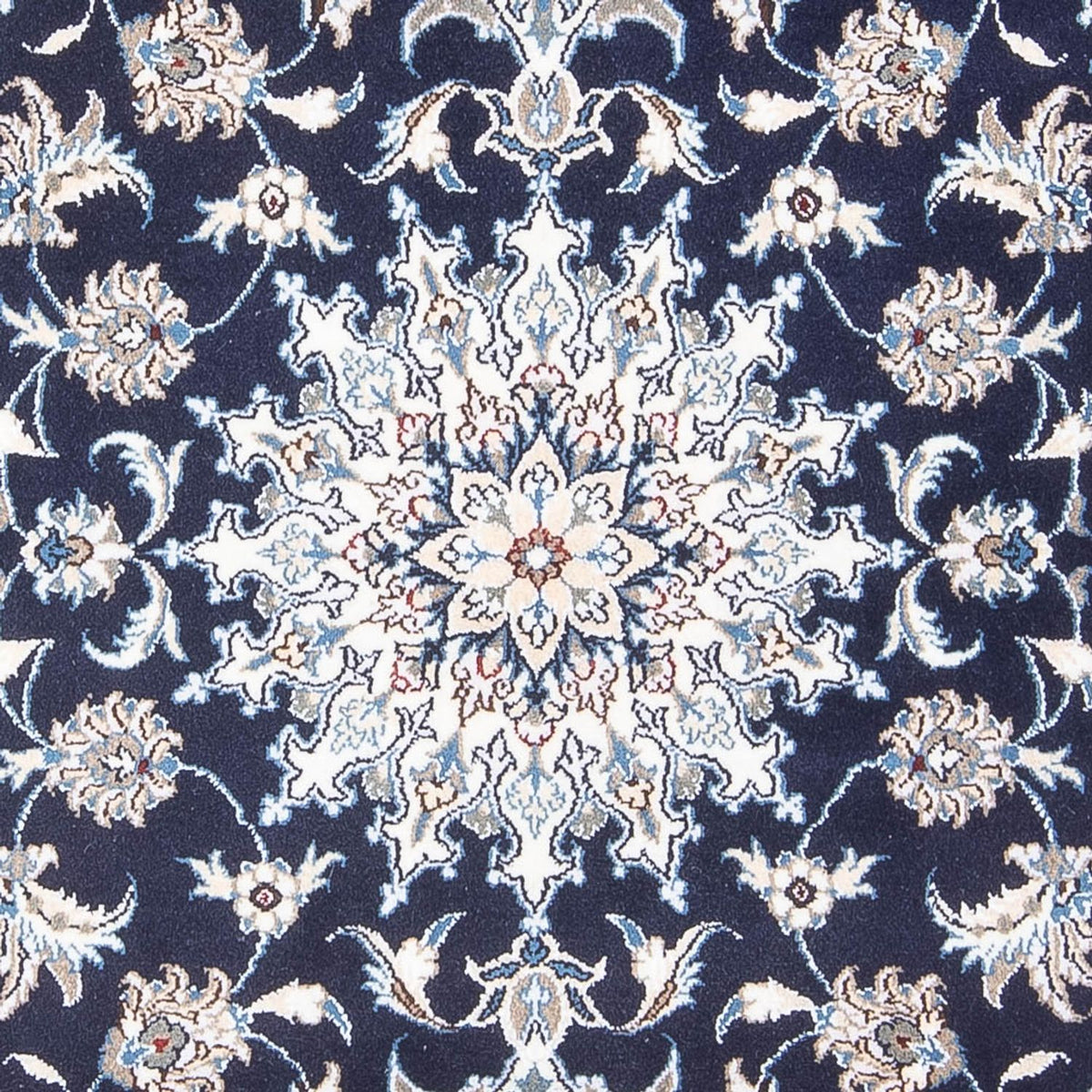 Persisk matta - Nain - 200 x 120 cm - mörkblå