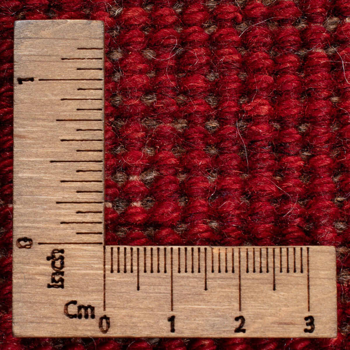 Gabbeh-matta - persisk - 137 x 97 cm - röd