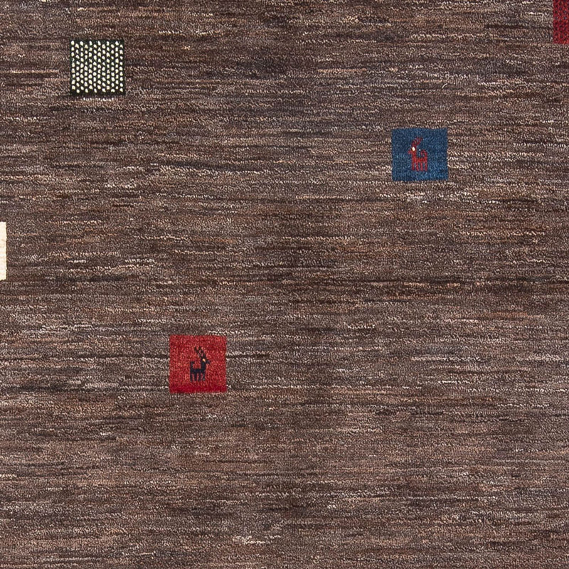 Gabbeh-matta - persisk - 243 x 170 cm - flerfärgad