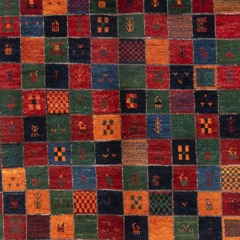 Gabbeh-matta - persisk - 248 x 170 cm - flerfärgad