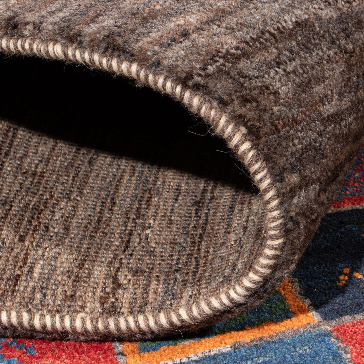 Gabbeh-matta - persisk - 248 x 170 cm - flerfärgad