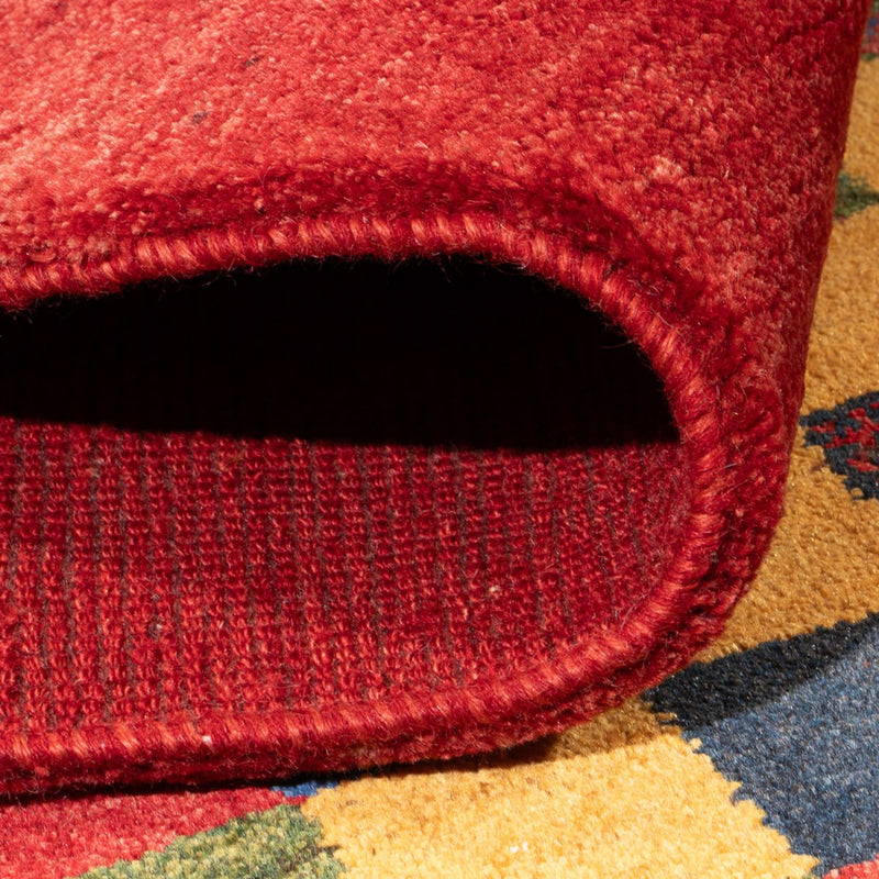 Gabbeh-matta - persisk - 254 x 180 cm - flerfärgad