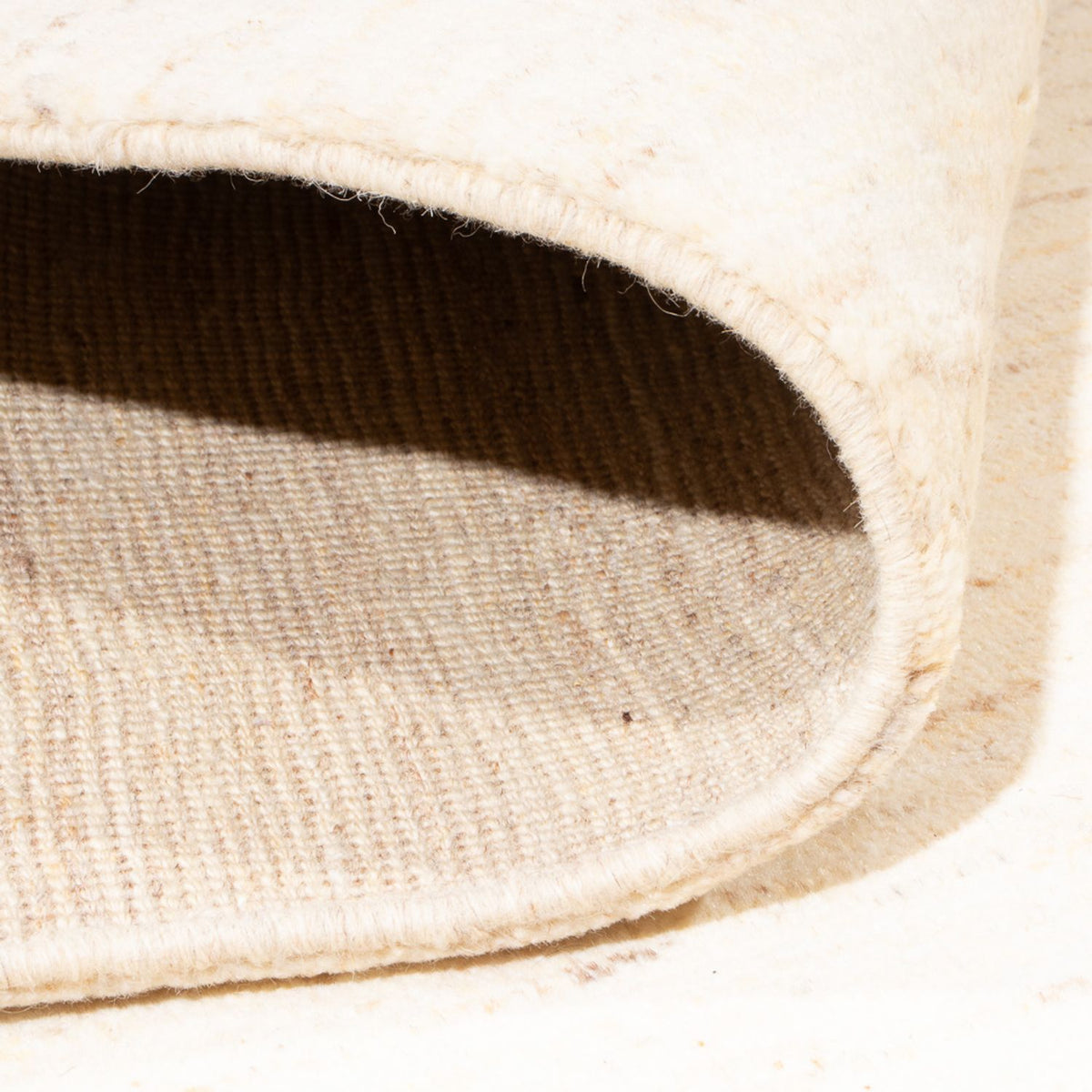 Gabbeh-matta - persisk - 287 x 188 cm - grädde