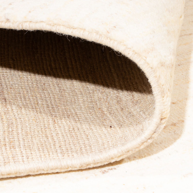 Gabbeh-matta - persisk - 287 x 188 cm - grädde