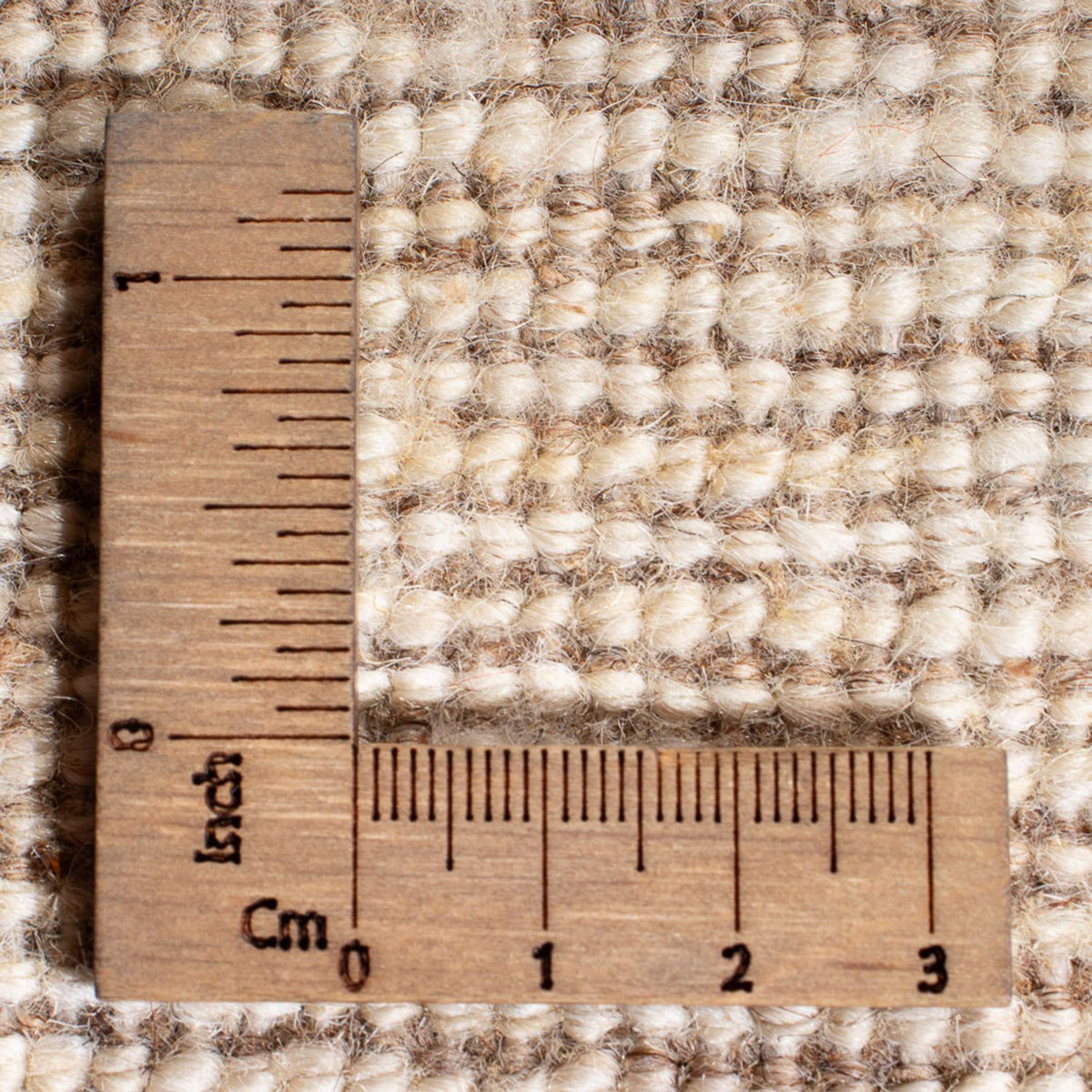 Gabbeh-matta - persisk - 206 x 158 cm - grädde