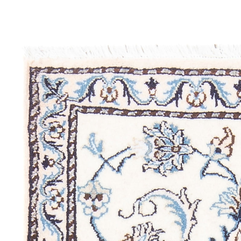 Persisk matta - Nain - 132 x 70 cm - grädde