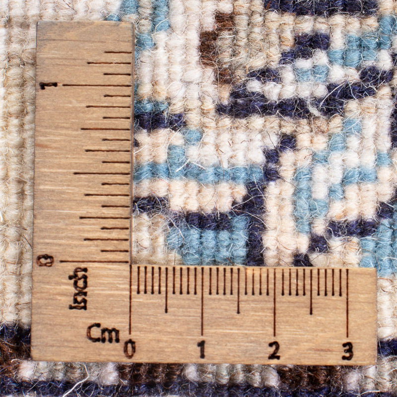 Persisk matta - Nain - 132 x 70 cm - grädde