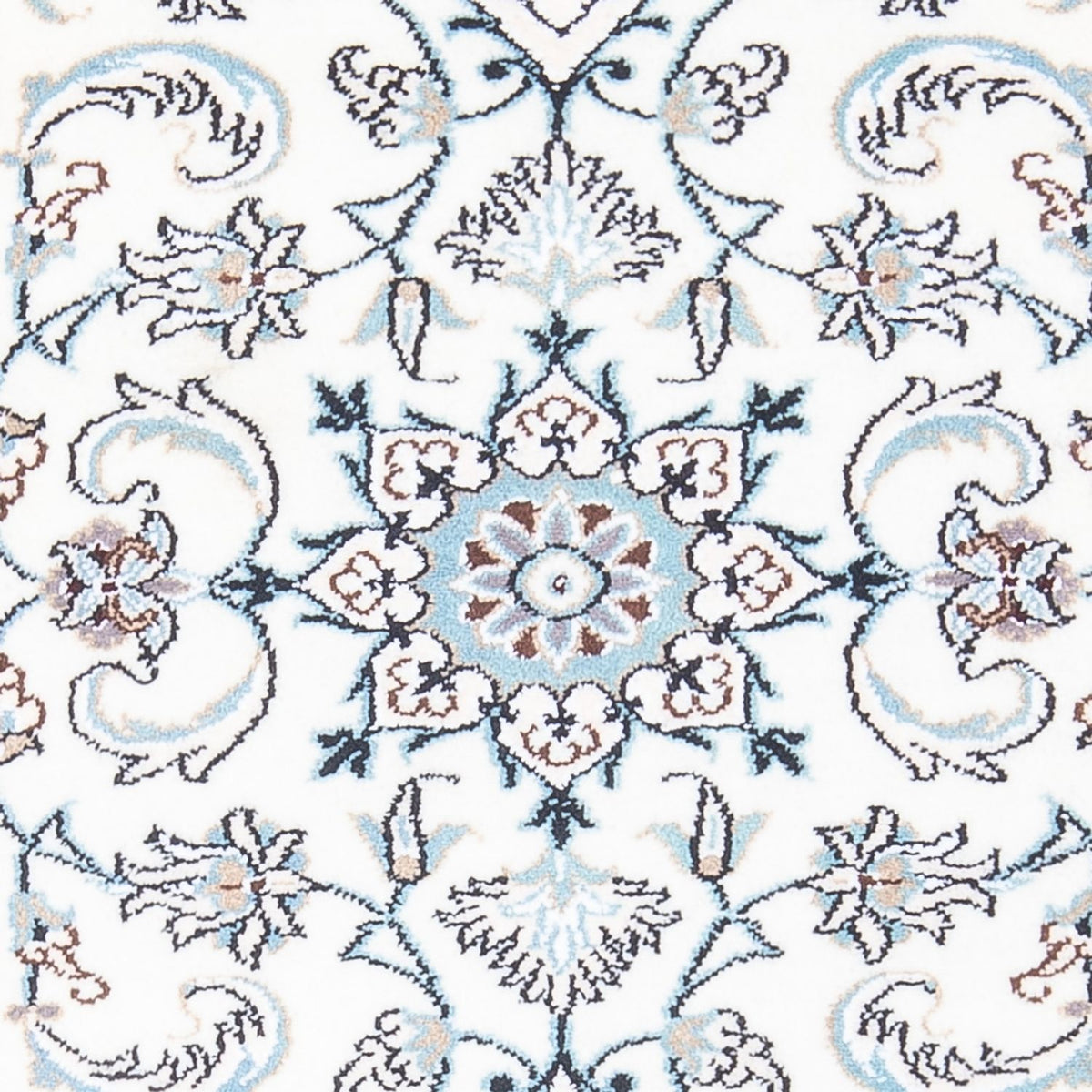 Persisk matta - Nain - 140 x 70 cm - grädde