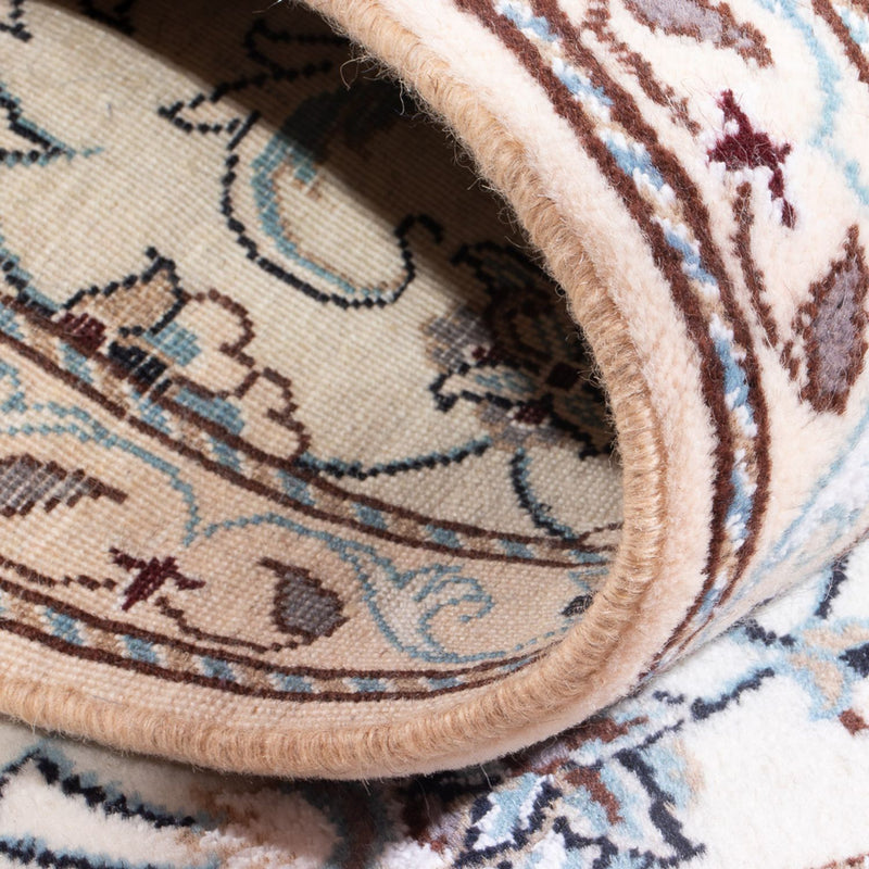 Persisk matta - Nain - 140 x 70 cm - grädde