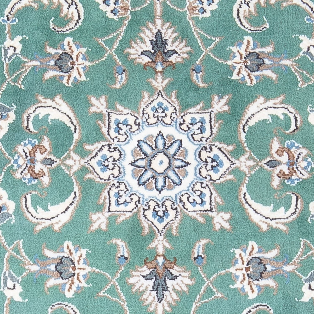 Persisk matta - Nain - 140 x 70 cm - grön