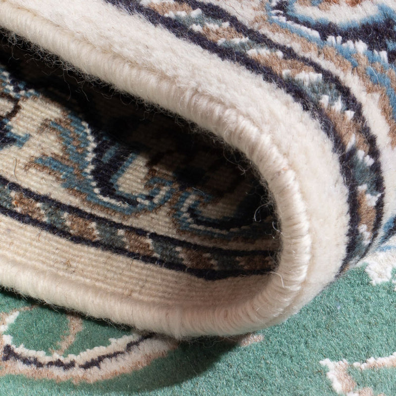 Persisk matta - Nain - 140 x 70 cm - grön