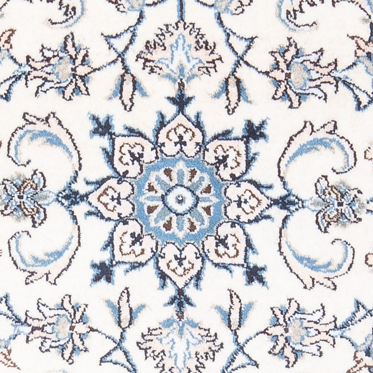 Persisk matta - Nain - 138 x 71 cm - grädde