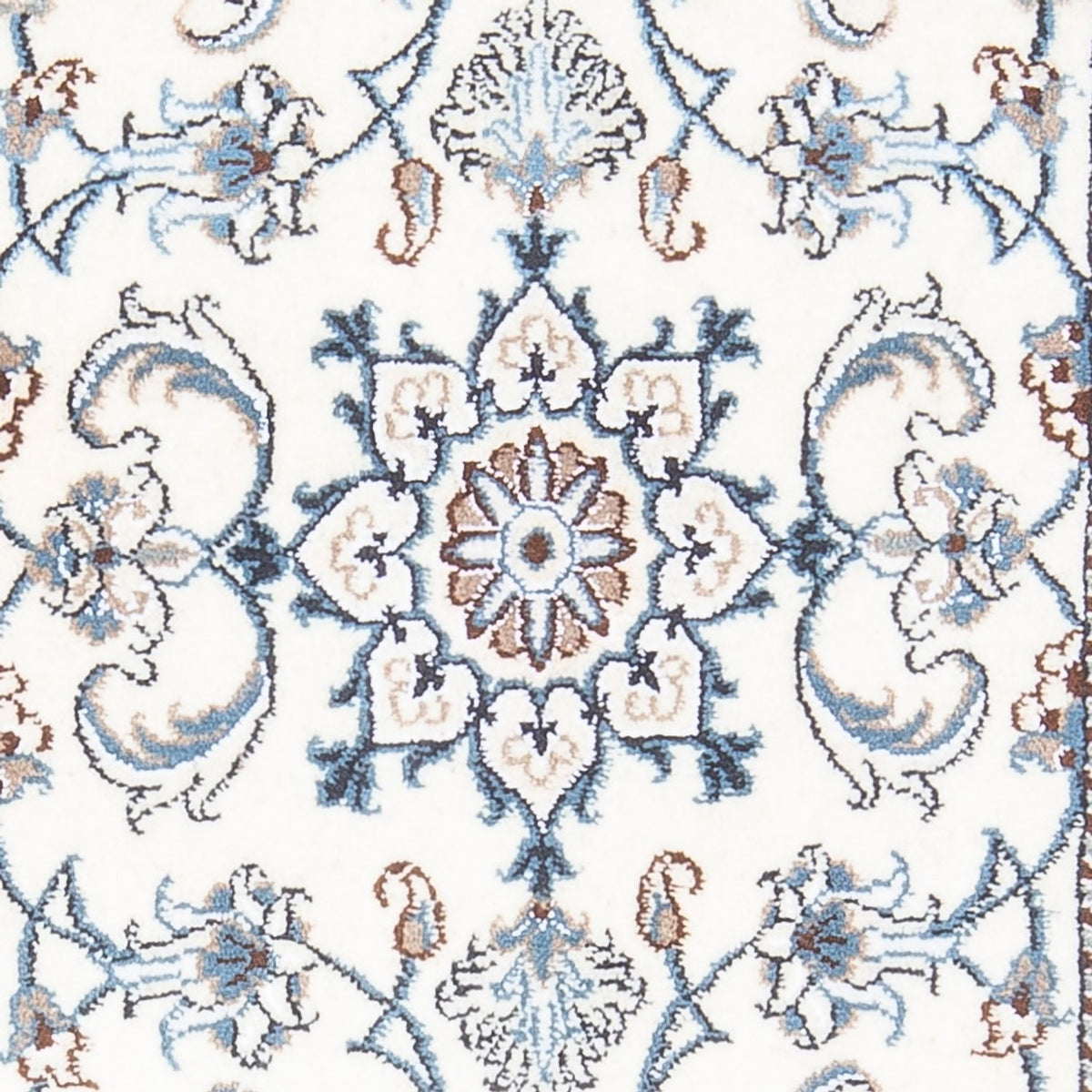 Persisk matta - Nain - 144 x 65 cm - grädde