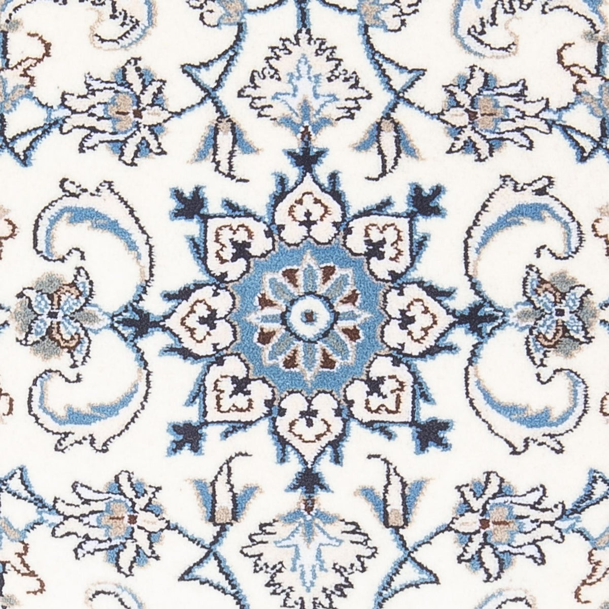 Persisk matta - Nain - 134 x 68 cm - grädde