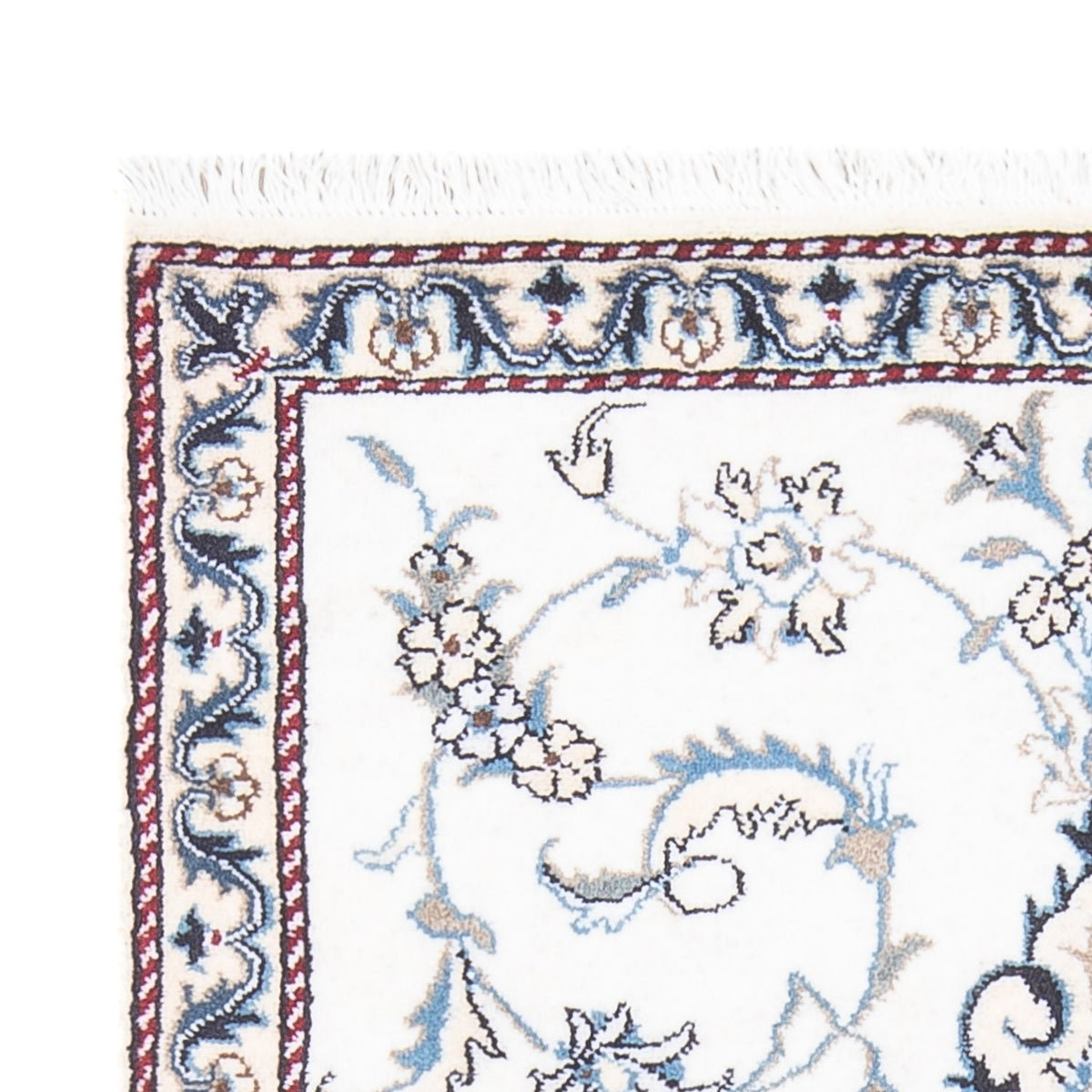 Persisk matta - Nain - 137 x 88 cm - grädde