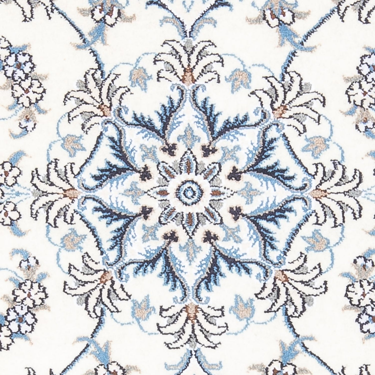 Persisk matta - Nain - 132 x 86 cm - grädde