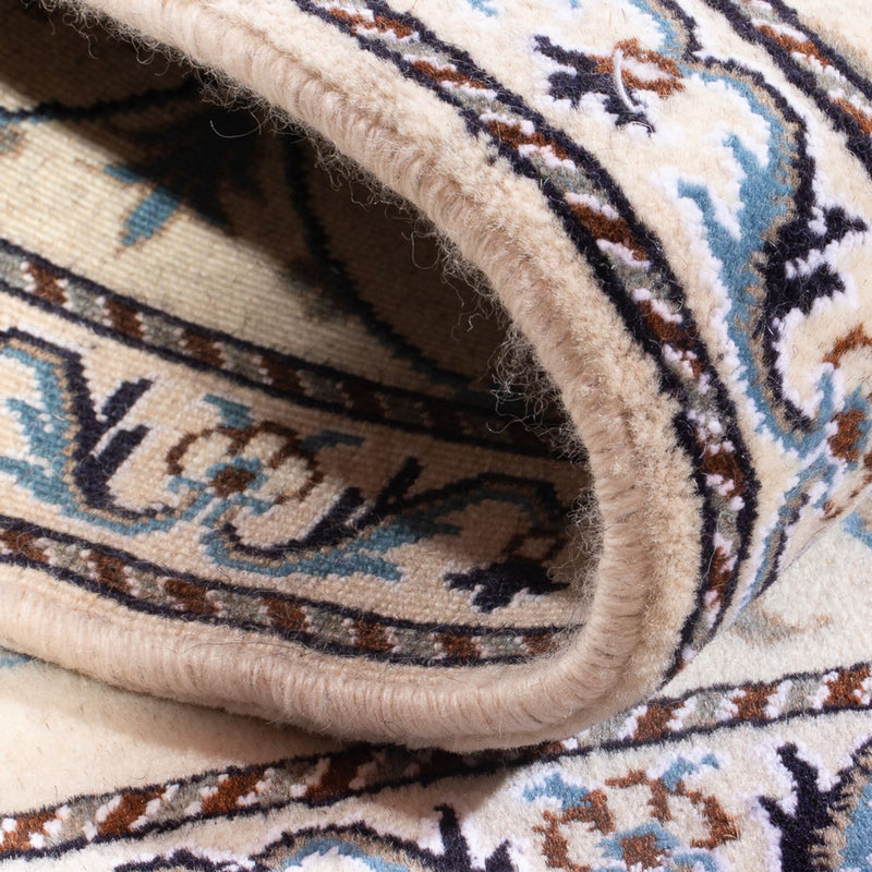 Persisk matta - Nain - 132 x 86 cm - grädde