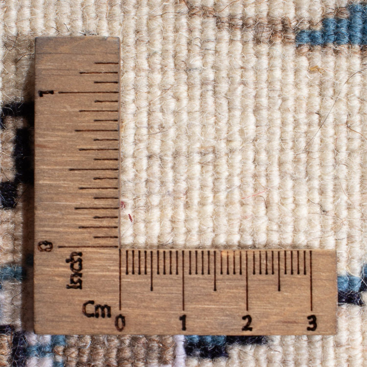 Persisk matta - Nain - 132 x 86 cm - grädde