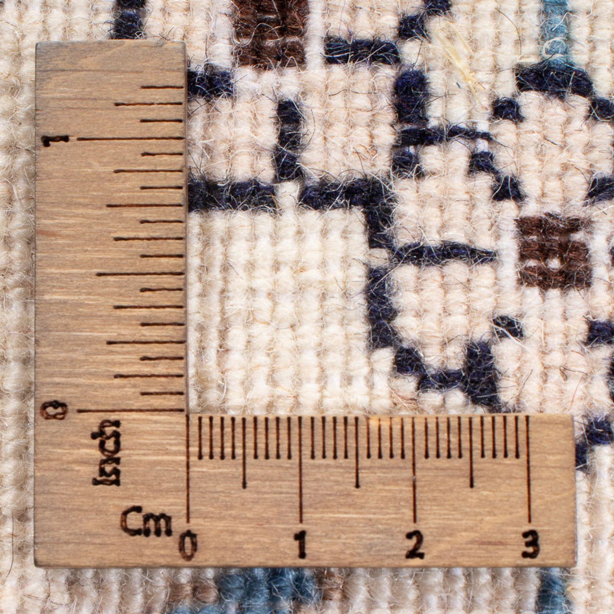 Persisk matta - Nain - 137 x 90 cm - grädde