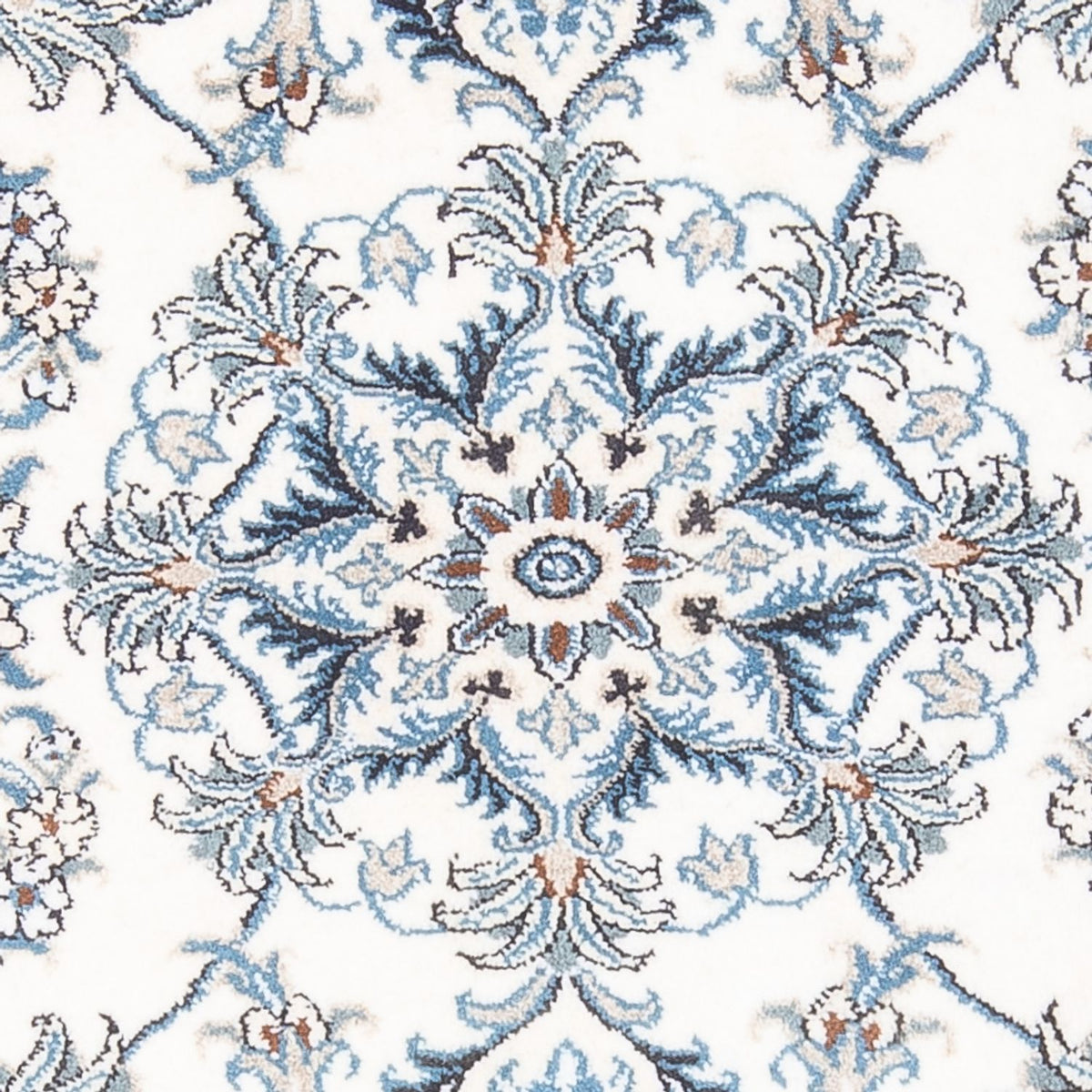 Persisk matta - Nain - 140 x 92 cm - grädde