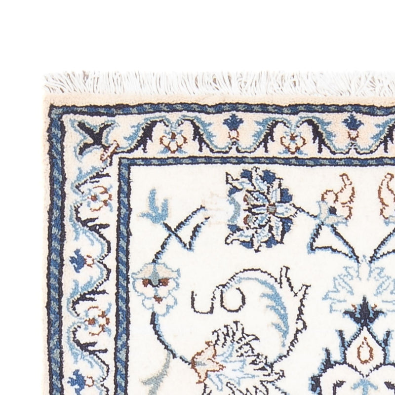 Persisk matta - Nain - 137 x 70 cm - grädde