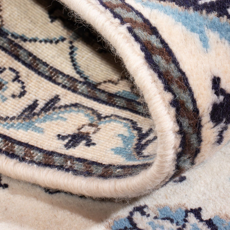 Persisk matta - Nain - 134 x 70 cm - grädde