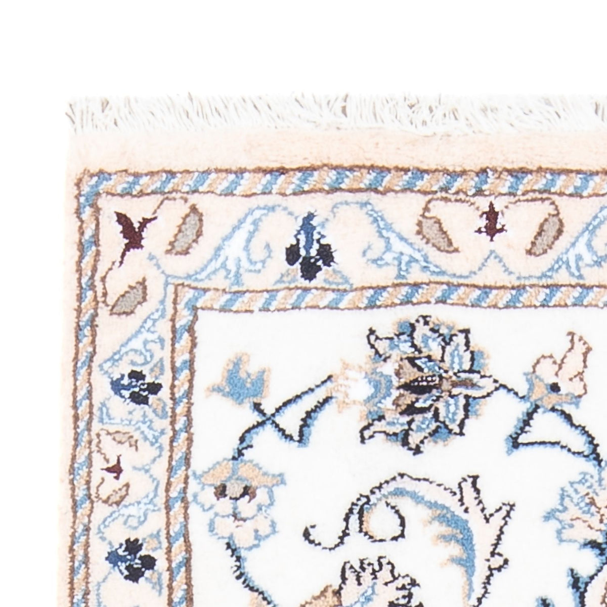 Persisk matta - Nain - 137 x 72 cm - grädde