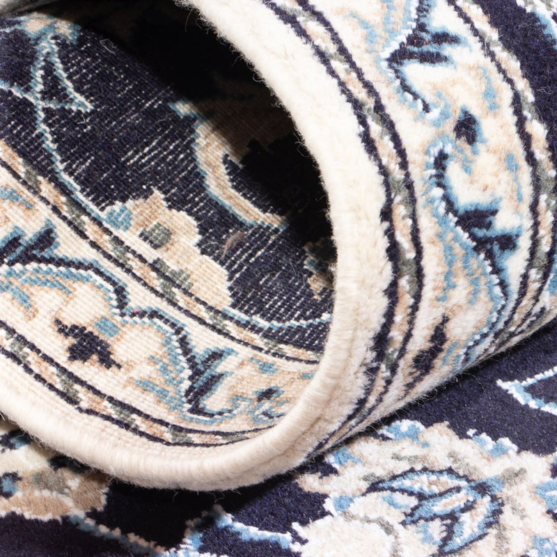 Persisk matta - Nain - 137 x 69 cm - mörkblå