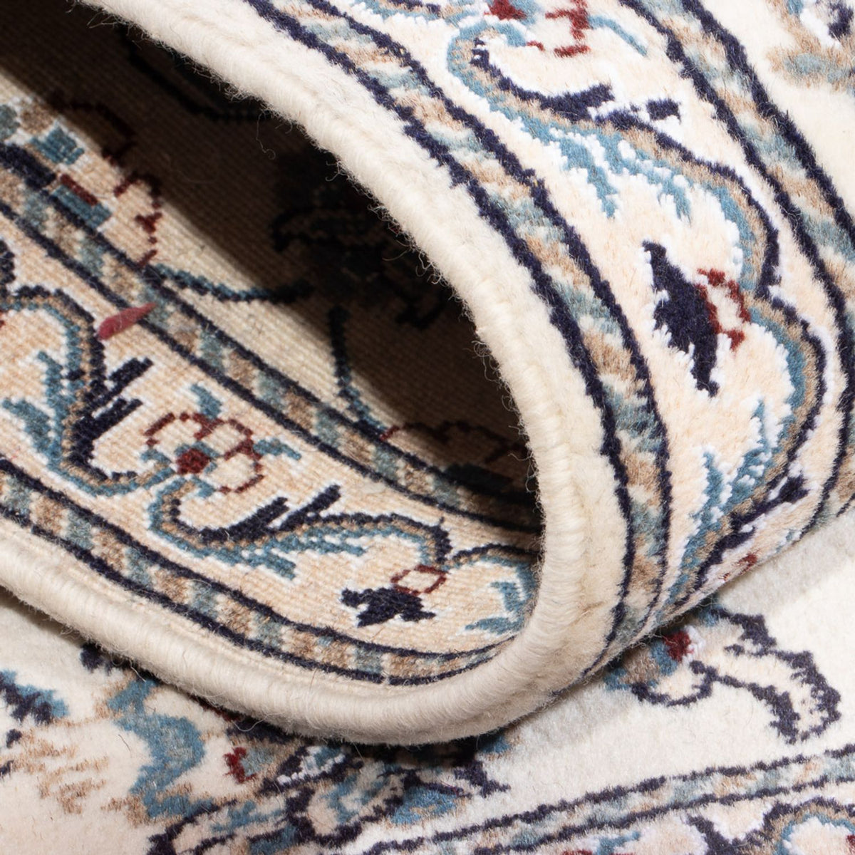 Persisk matta - Nain - 135 x 68 cm - grädde