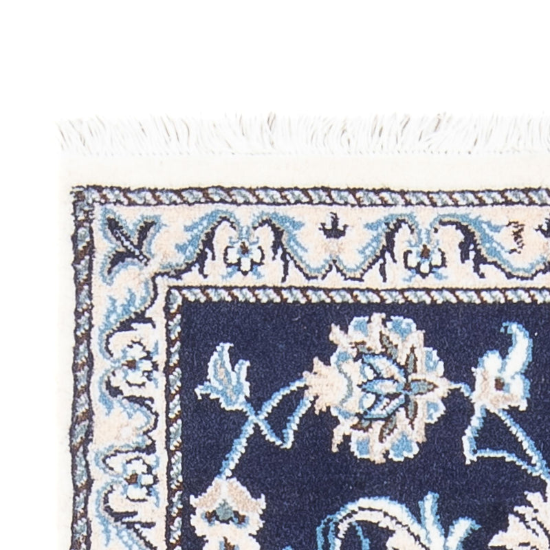 Persisk matta - Nain - 144 x 70 cm - mörkblå